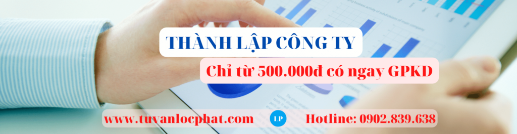 dich vu thanh lap cong ty