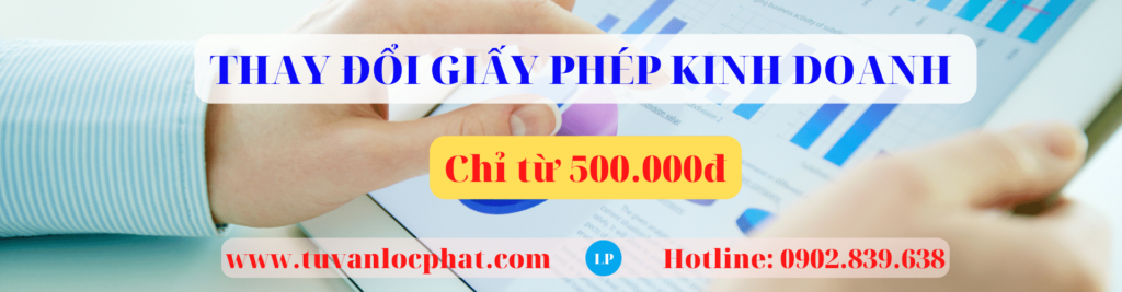 Thay đổi giấy phép kinh doanh