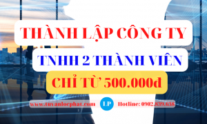 Thành lập công ty TNHH 2 thành viên